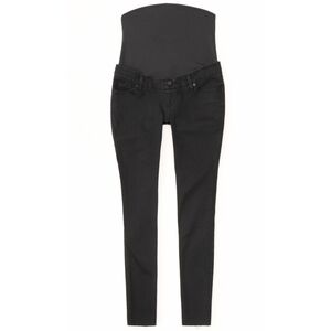Abercrombie Maternity The Jean Legging Black Skinny Jeans Denim Pant Size 31 12